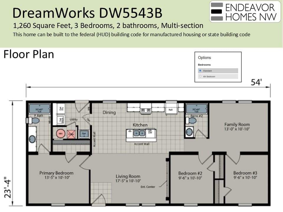 DreamWorks 1260 floor plan