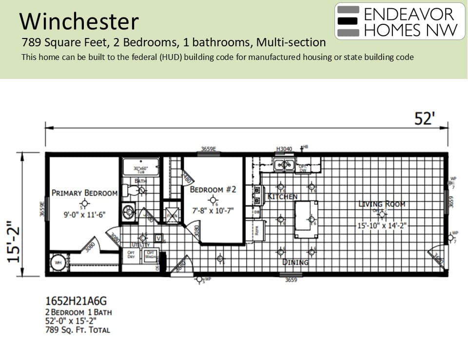 Winchester 789 floor plan